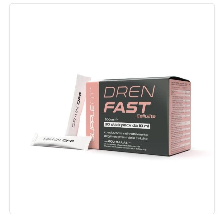 Dren fast adjuvant dans le traitement des imperfection des la cellulite avec equitullas 300ml ref INTB029