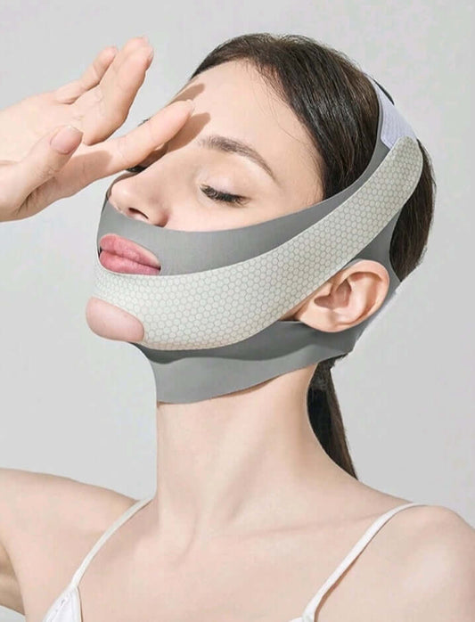 Bande amincissante visage en V