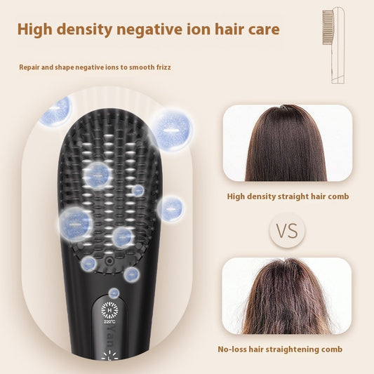 Electric Wireless Anion Does Not Hurt Hair Portable Hair Straightener