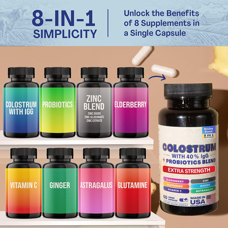 Bovine Colostrum Capsules 60 Capsules