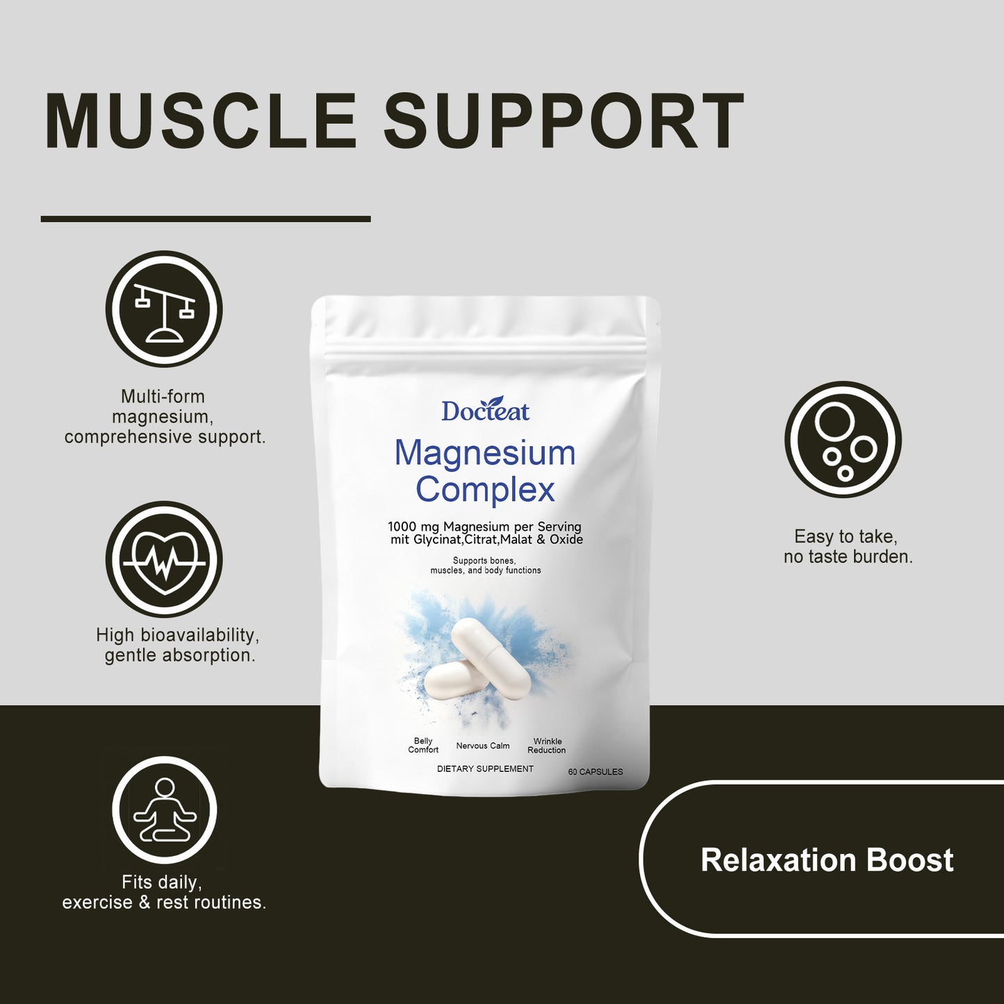 Magnesium Complex Support Capsules