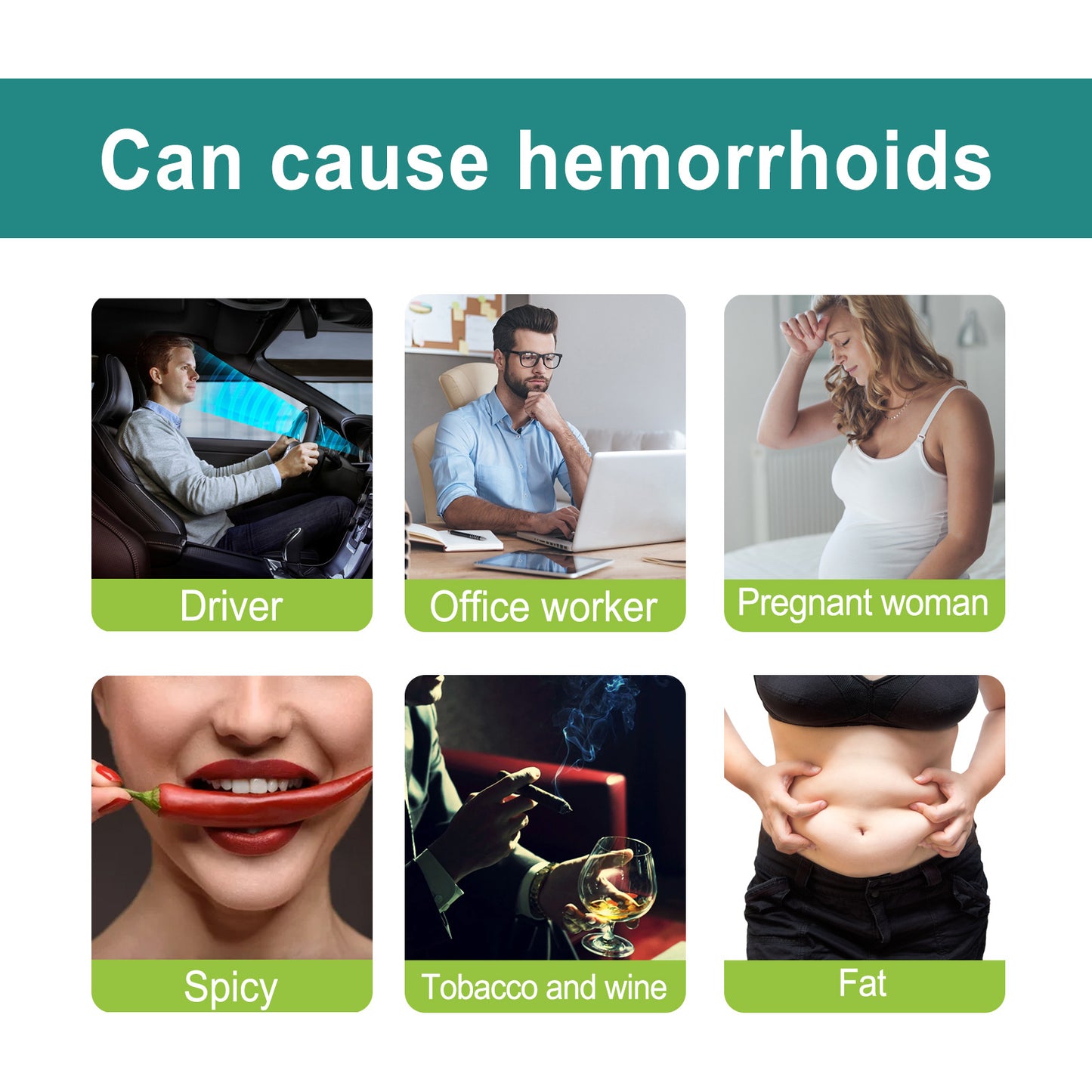 Hemorrhoids Capsule Relieves Perianal Itching