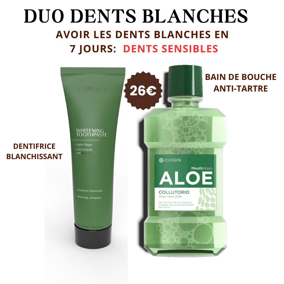 Duo dents blanches